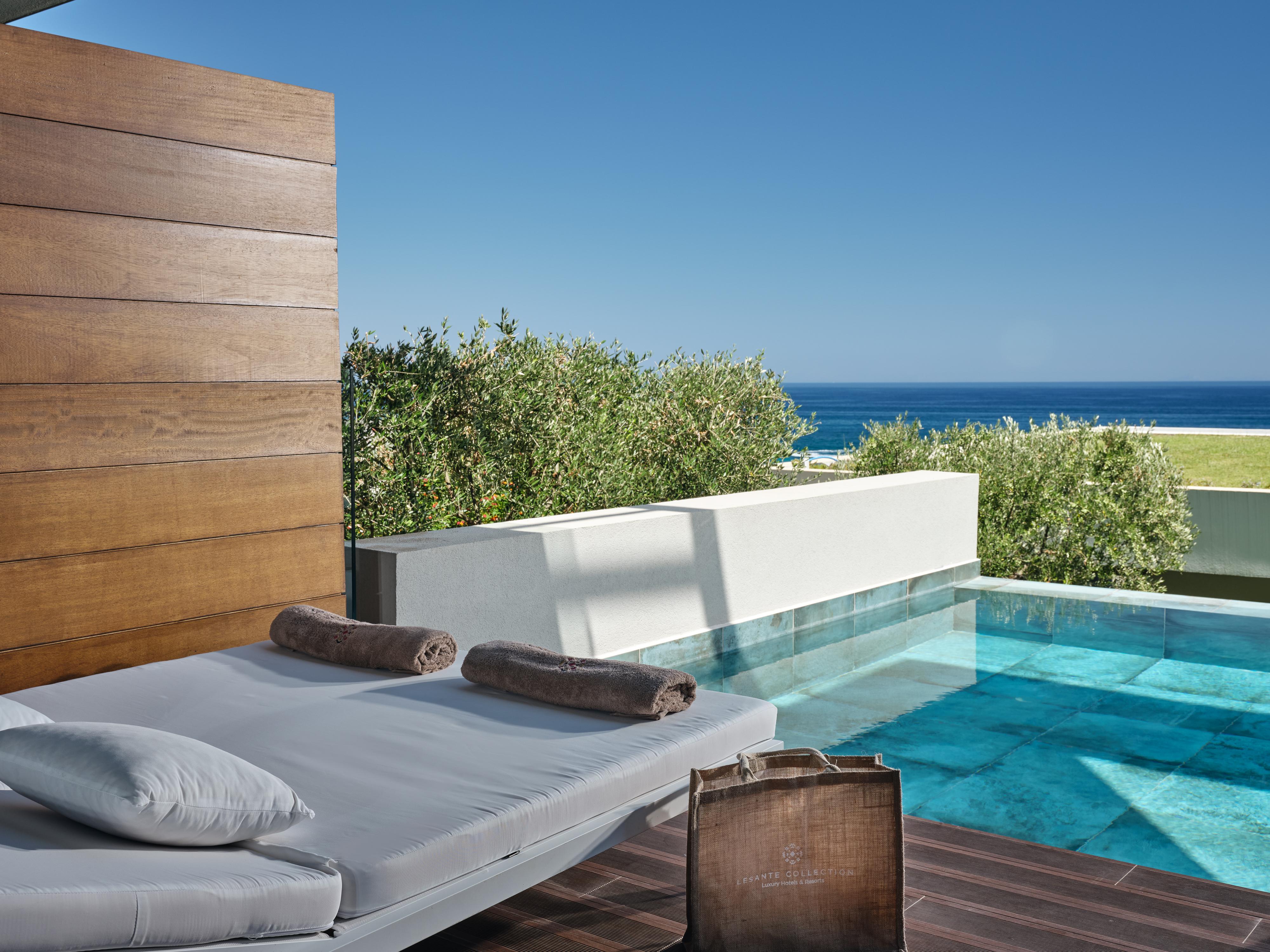 Lesante Blu Exclusive Beach Resort (Adults Only) Tragaki Exteriör bild